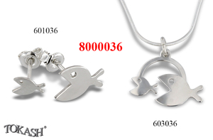 Ασημένια κοσμήματα-σετ 8000036