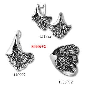 Ασημένια κοσμήματα-σετ 8000992