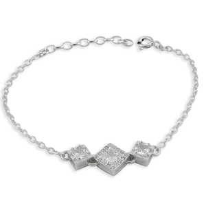 Сребърни гривни с камък 201435